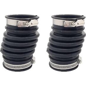 Golden Selection Set of 2 Engine Filter Air Intake Duct Hose Kit Compatible With Lexus ES300 3.0 3.0L V6 1999 2000 2001 99 00 01 17881-20100 696-008 1788120100 696008