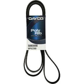 Dayco 5060890 Serpentine Belt , Black
