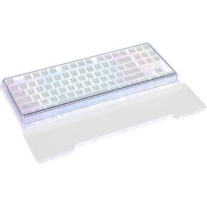 Geekria Acrylic Keyboard Wrist Rest Compatible with TENKEYLESS (TKL) 80% Compact 87 Key Keyboard, Ergonomic Wrist Rest, Anti-Slip Base, Wrist Pad for Laptop, Office & Home