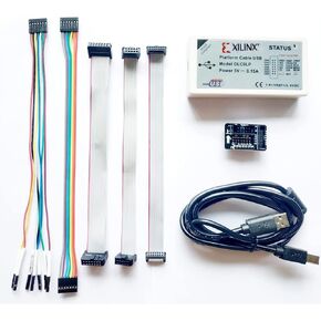 FPGA Programmmer for Xilinx Series JTAG Debugger Compatible XILINX Platform Cable USB FPGA CPLD DLC9 in Circuit Debugger Programmer