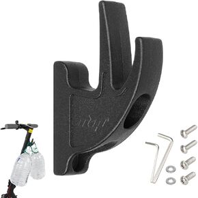 ulip Scooter Double Front Hook Carrying Hook Handy Hanger Hook for Segway Ninebot Max G30 F Series D Series GT Series Scooters Black