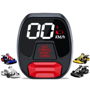شاشة عرض أداة تجميع ساعة التوقف من Gokart متوافقة مع مجموعة Segway Ninebot Gokart Lamborghini/Gokart PRO/Gokart، استبدال عداد السرعة الكهربائي من Kart الملحقات الأصلية in Kuwait