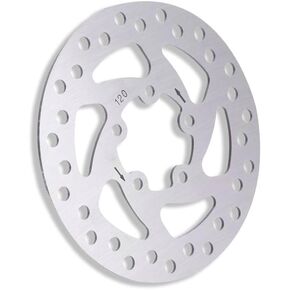 Scooter Brake Disc, 120mm Electric Scooter Brake Disc Rotor Pad 6 Holes Replacement for M365 Pro Pro 2 Niu Kqi3 Pro Brake Disc Electric Scooter