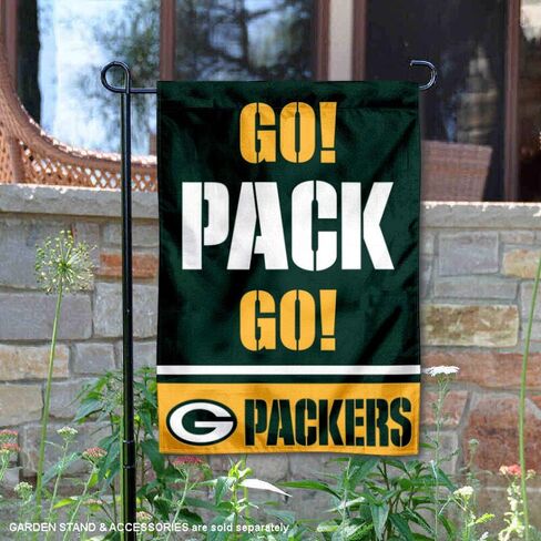 Green Bay Packers Go Pack Go Yard Garden Banner Flag in Saudi Arabia