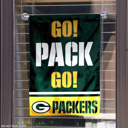 Green Bay Packers Go Pack Go Yard Garden Banner Flag in Saudi Arabia