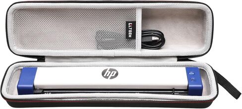 حافظة صلبة LTGEM لجهاز Fujitsu ScanSnap iX100، HP Model HPPS100، Canon imageFORMULA P-208II وماسح ضوئي للمستندات والمزيد (الجراب فقط) in Kuwait