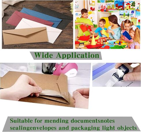 Transparent Tape 27 Rolls 3/4 x 1000 Inches and 3pc Dispenser,Clear Tape Refills Rolls Each Roll 1 inch Core, for Office, Home, School. in Kuwait