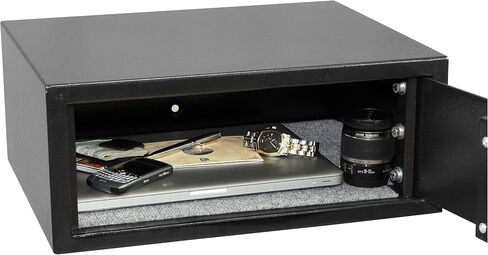 Honeywell Safes & Door Locks - Hotel Room Style Safe Box with Digital Lock - Fits 17" Laptop - LED Display Panel - Low Profile Steel Security Personal Safe for Money - 1.14 Cubic Feet - Black in Saudi Arabia