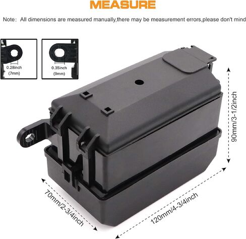 صندوق ترحيل الصمامات ذو 12 فتحة، وصندوق مرحلات 6، وكتلة حامل منصهرات 6 ATC/ATO مع مرحلات الصمامات و41 قطعة من الدبابيس المعدنية للسيارات وخليج المحرك البحري لقارب الجيب in Kuwait