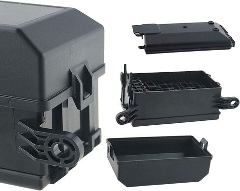 صندوق ترحيل الصمامات ذو 12 فتحة، وصندوق مرحلات 6، وكتلة حامل منصهرات 6 ATC/ATO مع مرحلات الصمامات و41 قطعة من الدبابيس المعدنية للسيارات وخليج المحرك البحري لقارب الجيب in Kuwait