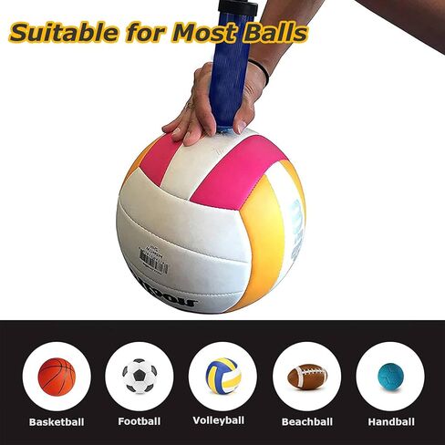 إبرة نفخ مضخة الكرة (عبوة من 10)، إبرة مضخة نفخ كروية من الفولاذ المقاوم للصدأ، محول إبرة كرة القدم، كرة الرجبي، الكرة الطائرة، محول صمام كرة الشبكة، إبرة مضخة النفخ in Kuwait