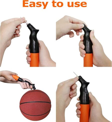 إبرة نفخ مضخة الكرة (عبوة من 10)، إبرة مضخة نفخ كروية من الفولاذ المقاوم للصدأ، محول إبرة كرة القدم، كرة الرجبي، الكرة الطائرة، محول صمام كرة الشبكة، إبرة مضخة النفخ in Kuwait