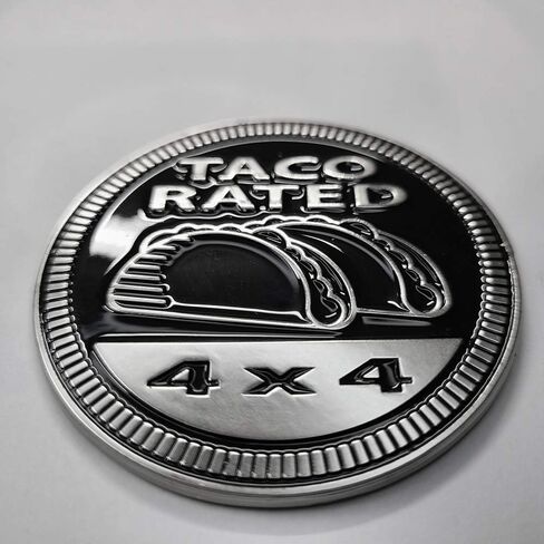 Duck Rated 4x4 Metal Automotive Badge Specifically Designed for The Jeep Wrangler or Cherokee ~ Stick it Anywhere! (DR-Badge) in Saudi Arabia