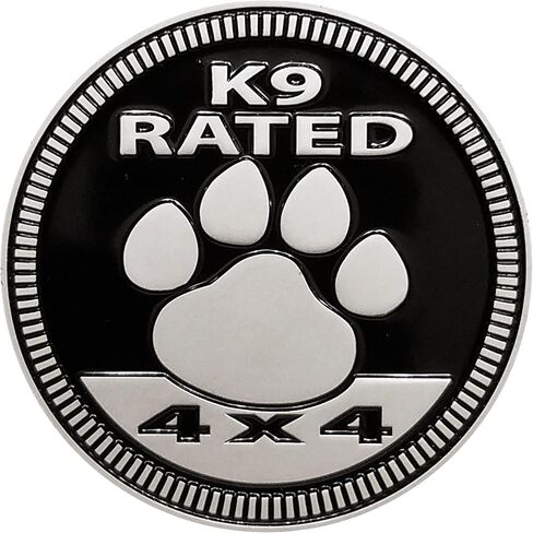 Duck Rated 4x4 Metal Automotive Badge Specifically Designed for The Jeep Wrangler or Cherokee ~ Stick it Anywhere! (DR-Badge) in Saudi Arabia