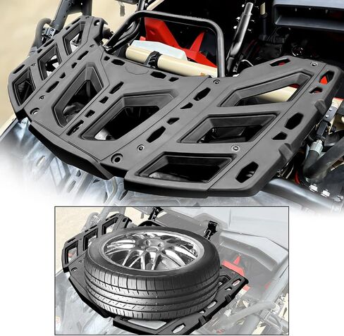 Pivoting Rear Rack Kit with Gas Strut Compatible with Can Am Maverick X3 / X3 Max 2017-2022 All Models Accessories Replace for #715002881 715003439 Rack Luggage Support in Saudi Arabia