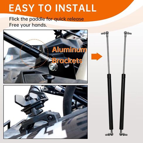 Pivoting Rear Rack Kit with Gas Strut Compatible with Can Am Maverick X3 / X3 Max 2017-2022 All Models Accessories Replace for #715002881 715003439 Rack Luggage Support in Saudi Arabia