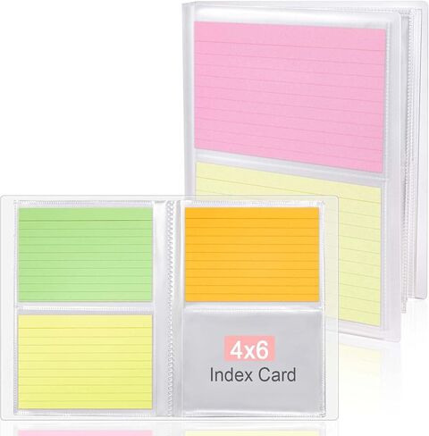 4x6 Index Card Holder, 4x6 Card Storage Binder, 4x6 Receipt Binder-1 Pack in Saudi Arabia