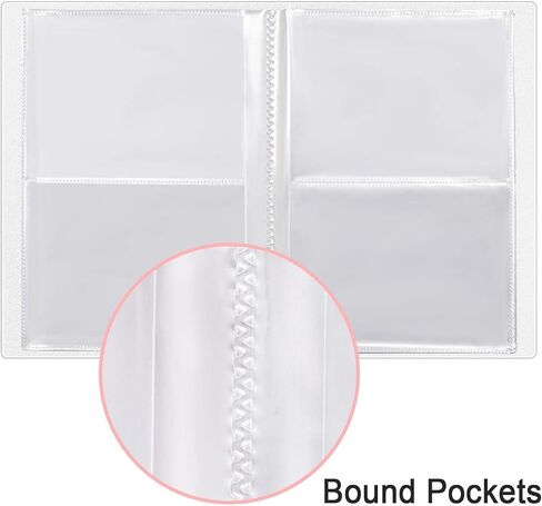 4x6 Index Card Holder, 4x6 Card Storage Binder, 4x6 Receipt Binder-1 Pack in Saudi Arabia
