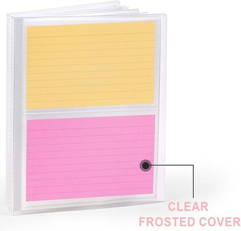4x6 Index Card Holder, 4x6 Card Storage Binder, 4x6 Receipt Binder-1 Pack in Saudi Arabia