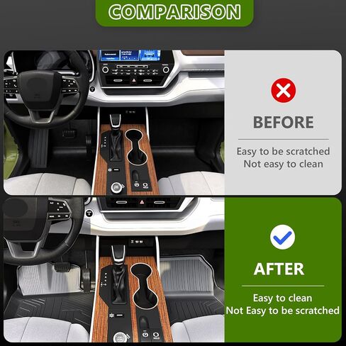 Cargo Liner Compatible with 2020-2024 Toyota Highlander Cargo Mat Replacement for 2020-2024 Toyota Highlander Accessories (Not Fit Models with Subwoofer) (Trunk Mat with Backrest Mat) in Saudi Arabia