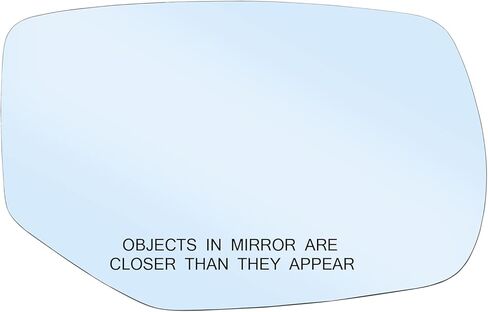 استبدال زجاج مرآة الجانب الأيسر للسائق لمرايا هوندا أكورد 2013-2017 - زجاج مرآة محدبة ساخن مع حامل خلفي 76253T2GA11 in Kuwait