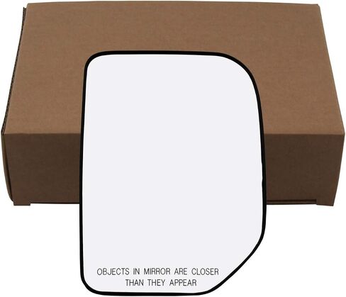 Passenger Right Side Mirror Glass Assembly With Plastic Back Plate (Non-Heated) Compatible with 2007-2014 Toyota FJ Cruiser in Saudi Arabia