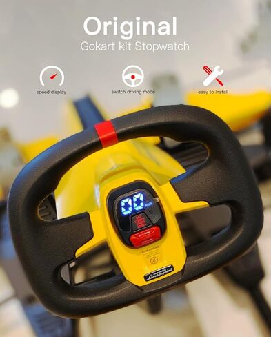 شاشة عرض أداة تجميع ساعة التوقف من Gokart متوافقة مع مجموعة Segway Ninebot Gokart Lamborghini/Gokart PRO/Gokart، استبدال عداد السرعة الكهربائي من Kart الملحقات الأصلية in Kuwait