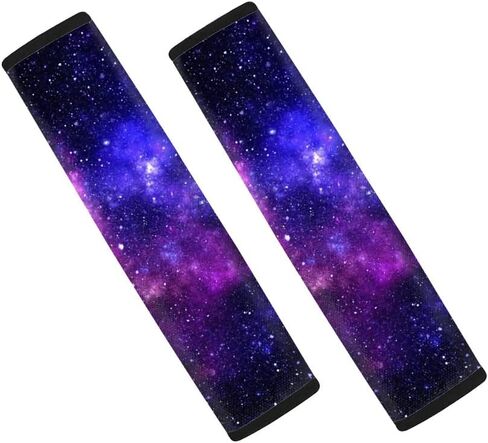 طقم مكون من قطعتين من غطاء حزام الأمان المبتكر، وسادة حزام الأمان، وسائد حزام الأمان الأرجوانية لحزام الأمان وغطاء حزام الكتف المريح، ملحقات السيارة الداخلية العالمية in Kuwait