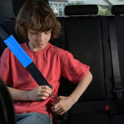 Gel Seat Belt Shoulder Pad Cover Car Interior Accessories Sweatproof Comfortable for Drivers Compatible with All Vehicles 2 Pcs in Kuwait