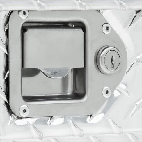 UWS EC20391 صندوق أدوات لسان المقطورة المصنوع من الألومنيوم ذو الجدار الثقيل مقاس 34 بوصة، غطاء صلب in Kuwait