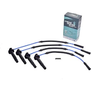 High Performance Spark Plug Wire Set Compatible with Forester Impreza Legacy Outback Subaru Baja 2.2L 2.5L 1999-2006