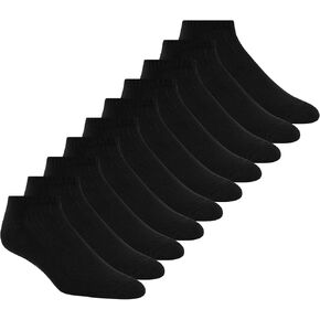 Skechers Men's 10 Pack Cushioned Low Cut Socks