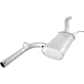 Walker 54731 Direct Fit Exhaust Resonator and Pipe Assembly 2.375" Inlet (ID) 2.375" Outlet (OD) for Volkswagen CC