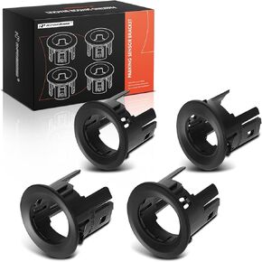 A-Premium 4-PC Rear Inner and Outer Parking Assist Sensor Retainer Bezels Compatible with Ford Models - Ranger 2019 2020 2021 2022 2023