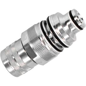 6680018 Female Hydraulic Quick Coupler 84390118 V0511-77150 Compatible with Kubota SVL75 SVL90 Bobcat Loaders 753 763 773 863 864 A220 A300 A770 S130 S150 S160 S175 T140 T180 T190 T200