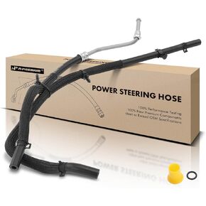 A-Premium Power Steering Hose Return Hose Line Assembly Compatible with Jeep Liberty 2008-2012 V6 3.7L Union To Cooler