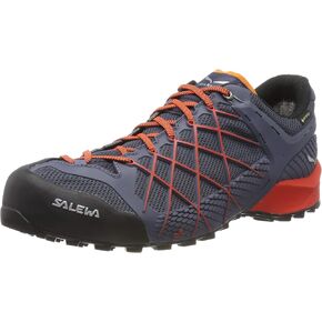 Salewa Men's MS Rapace GTX Trekking & Hiking Shoes, Blue Myrtle Fluo Green 5949, 10.5 in Saudi Arabia