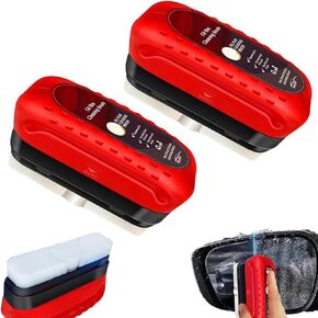 2 Pcs Automotive Oil Film Cleaning Brush, Glass Cleaning Board, 2025 New Glass Coating for Windshield, Strong Front Windshield Remover, Prevents Rain and Fog Cleaning Glass Brush for Car