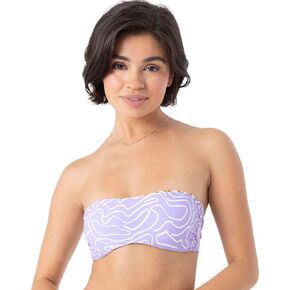 Roxy Women's Bikini Swim Top, Quick-Dry, Removable Pads, UPF 50+, Pool, Beach, Surf, Resort Wear