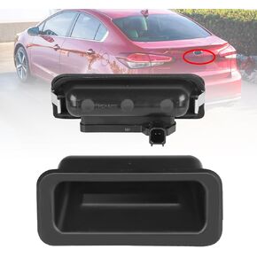 81260-1M500, 81260-A6200, Outside Trunk Lid Lock Handle Button, Trunk Release Button Compatible with Kia Forte 2011-2018