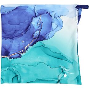 Destira Tidal Wave Grip Bag – Portable Drawstring Gym Bag for Gymnastics, Dance, Cheer, and More - Keep Grips, Wristbands, Tape with You at the Gym or On the Go