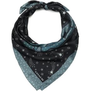 Coach SHOOTING STAR REXY PRINTED SILK SQUARE
