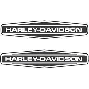 Motorcycle Signature Logo Design Sticker Vinyl Decal #2 Piece Moto HD Club 1.5"x8"