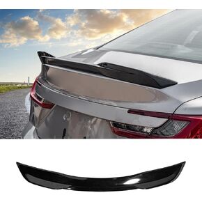 Spoiler Wing Compatible with 2025 Toyota Camry Rear Trunk Spoiler Wing Tail Lip ABS Plastic for Toyota Camry Accessories (Glossy Black)