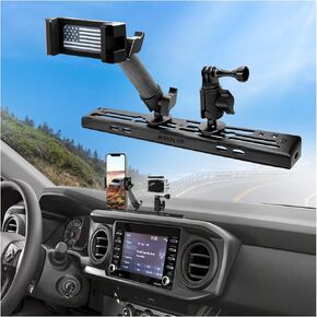 2023 Tacoma Dash Phone Holder for 2016-2023 Toyot a Tacoma Metal Dash Platform Phone Mount Phone Holder 2022 Tacoma Cell Phone Holder Dash Phone Mount