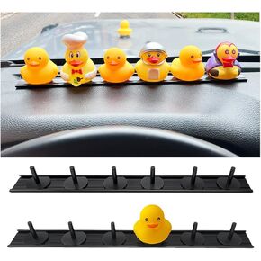 Duck Holder for Jeep,Integrated Duck Plugs for Jeep Wrangler,Freely Adjustable Duck Mount,Rubber Duck Holder for Jeep Fixed Display,2 Pack（Not Include Rubber Ducks）