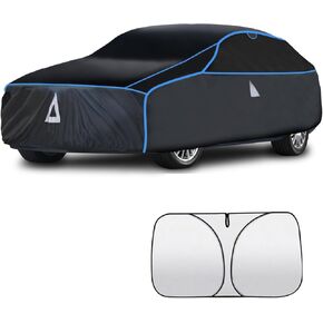 Hail Cover for Truck with Thick Multi-Layered EVA | Gift Windshield Sun Shade | Hail Protector Truck Cover Custom Fit Ford F150 Chevy Silverado Dodge Ram 1500 Toyota Tacoma Tundra etc.See Size Chart