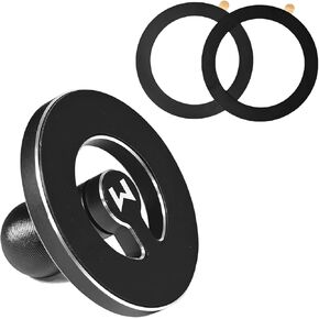 Magnetic Phone Holder Contains 10 Ma gnets,Dsorption Area Increased to 55mm, Compatible with All 20mm Ball Mount Base