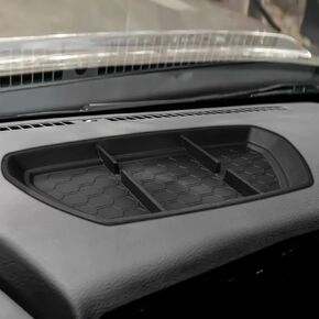 TACOBRO Interior Dashboard Storage Organizer Compatible with Nissan Frontier 2022 2023 2024 Accessories, Frontier Pickup Truck Secondary Storage Box Insert Dash Mounted Holders, Not fit 2025