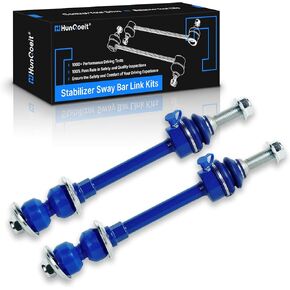 K7400 2Pcs Front Stabilizer Sway Bar End Links for Dodge 02-13 Ram 1500 RWD w/4/Ram 1500 RWD w/2, 09-13 Ram 1500 RWD, 11-13 Ram 1500 RWD Pickup/Ram 2500 RWD Pickup, 11-12 Ram 3500 RWD Pickup
